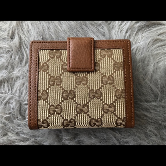 ❤️SOLD❤️Gucci Guccissima Bella French Flap Wallet - Picture 3 of 9